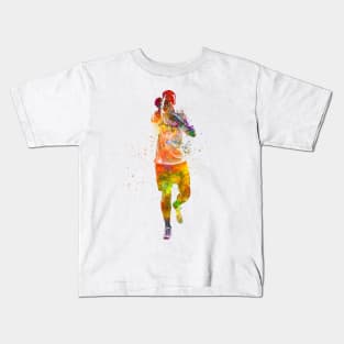 Sports referee in watercolor Kids T-Shirt